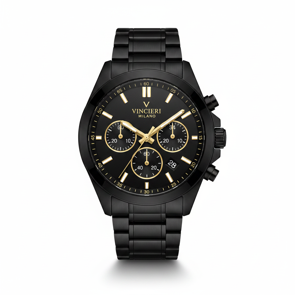 Vincieri Notte — Italian Luxury Chronograph Watch